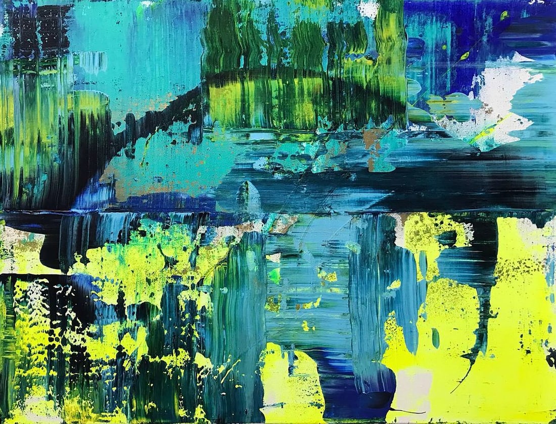 Acrylic painting Bridge Melezhik Olga: NoMel 16*** ABOUT THIS PAINTING **** TITLE: "Bridge"* ARTISTS: Melezhik Olga* SIZE: 50x70 cm/'19.68x27.55 inches' * MEDIUM: acrylic, canvas* HAND PAINTED: Original painting from our collection* CONDIT