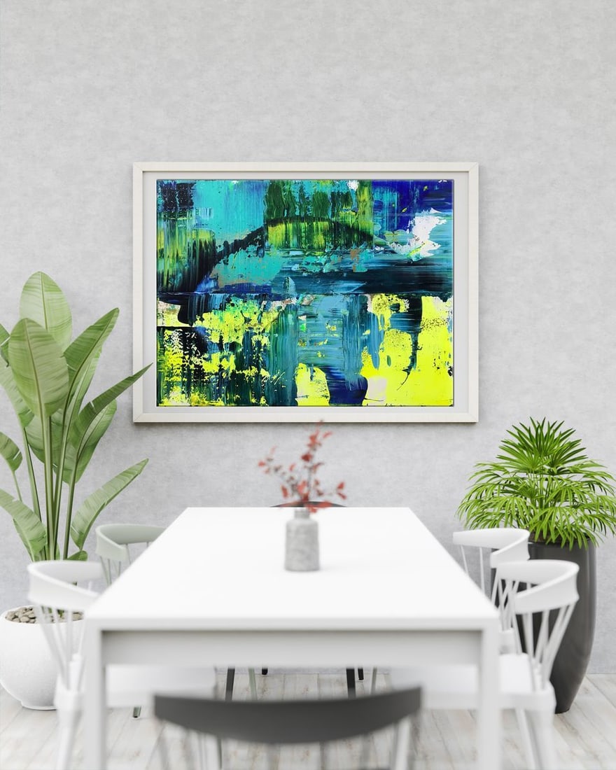 Acrylic painting Bridge Melezhik Olga - 3