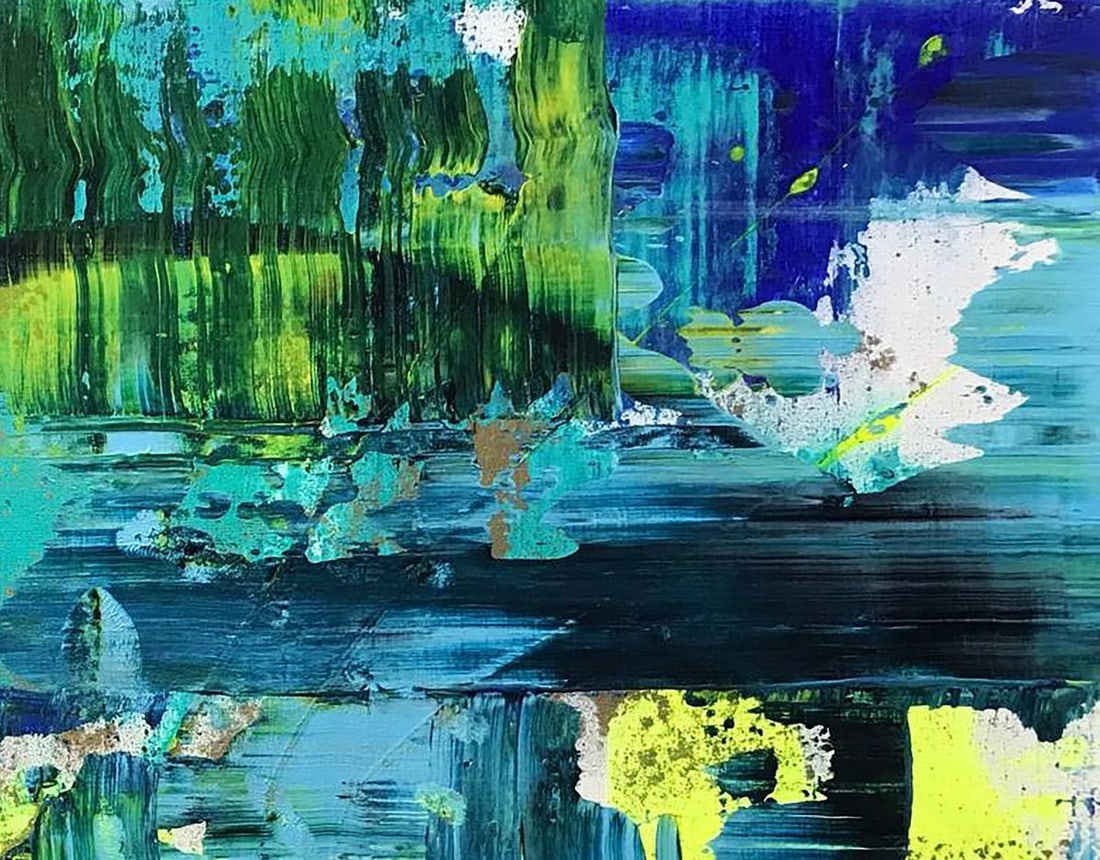 Acrylic painting Bridge Melezhik Olga - 5
