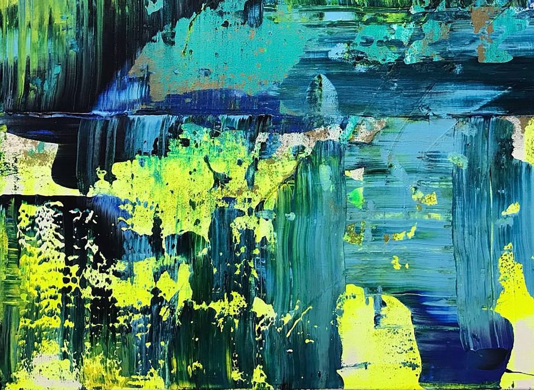 Acrylic painting Bridge Melezhik Olga - 6