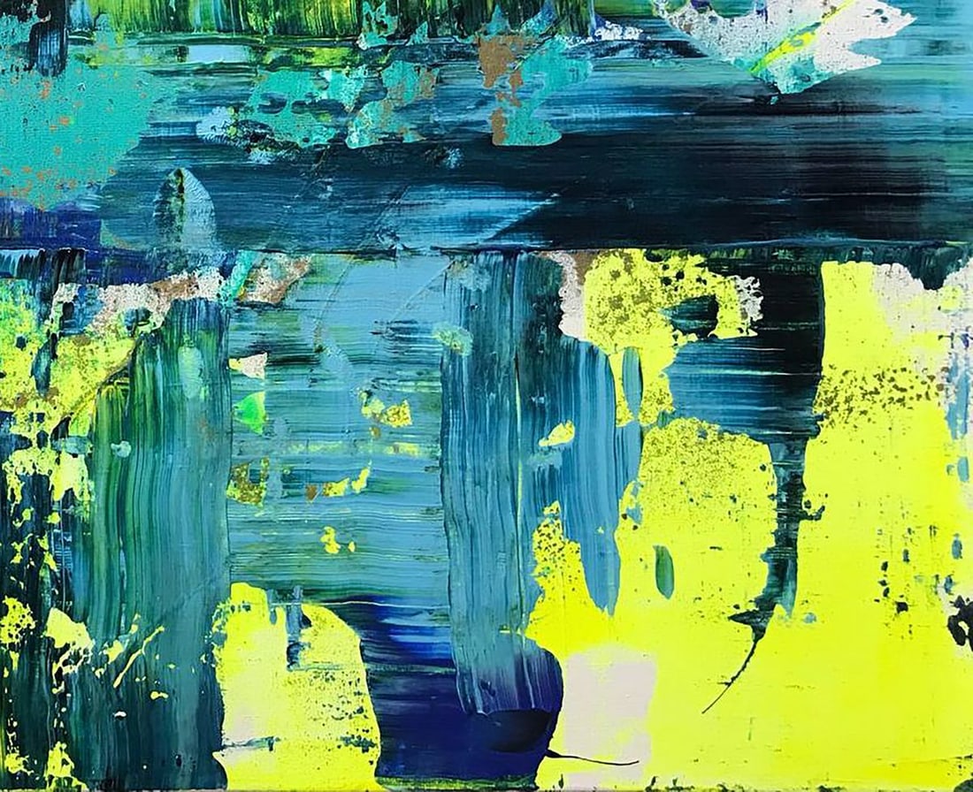 Acrylic painting Bridge Melezhik Olga - 7
