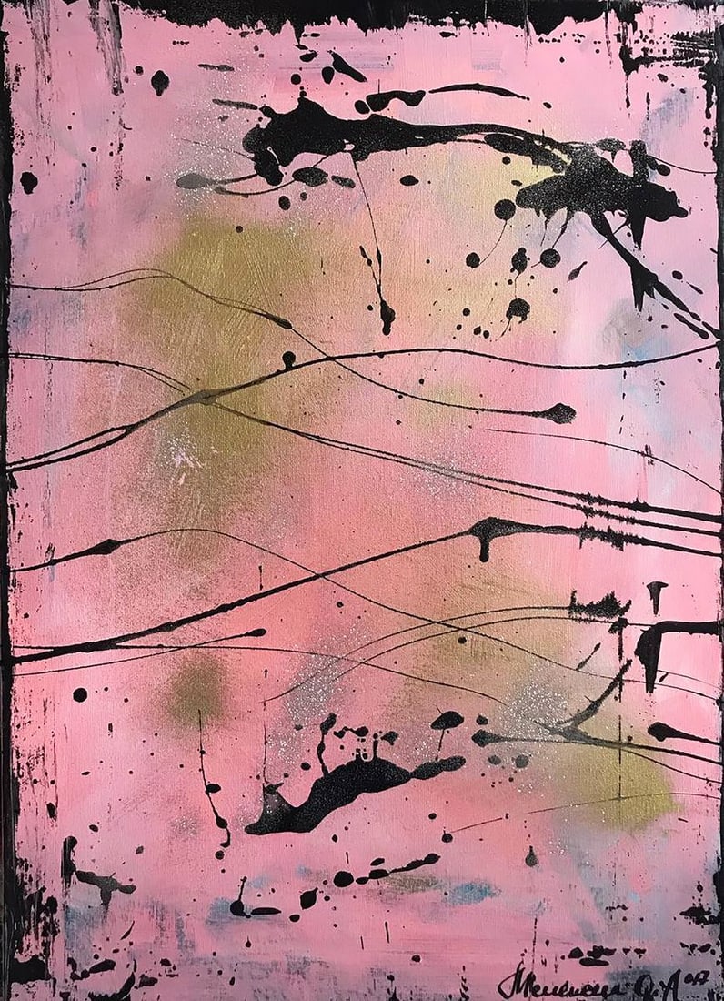 Acrylic painting Tenderness Melezhik Olga: NoMel 19*** ABOUT THIS PAINTING **** TITLE: "Tenderness"* ARTISTS: Melezhik Olga* SIZE: 45x65 cm/'17.71x25.59 inches' * MEDIUM: acrylic, canvas* HAND PAINTED: Original painting from our collection* CO
