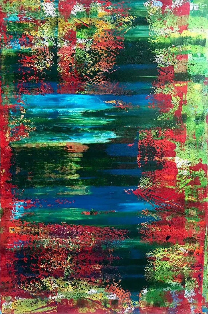 Acrylic painting Autumn speed Melezhik Olga: NoMel 25*** ABOUT THIS PAINTING **** TITLE: "Autumn speed"* ARTISTS: Melezhik Olga* SIZE: 50x80 cm/'19.68x31.49 inches' * MEDIUM: acrylic, canvas* HAND PAINTED: Original painting from our collection* 