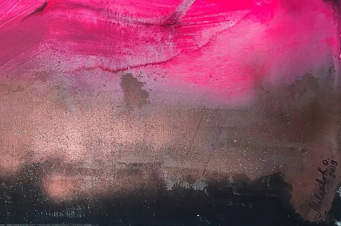 Acrylic painting After meeting Melezhik Olga - 7