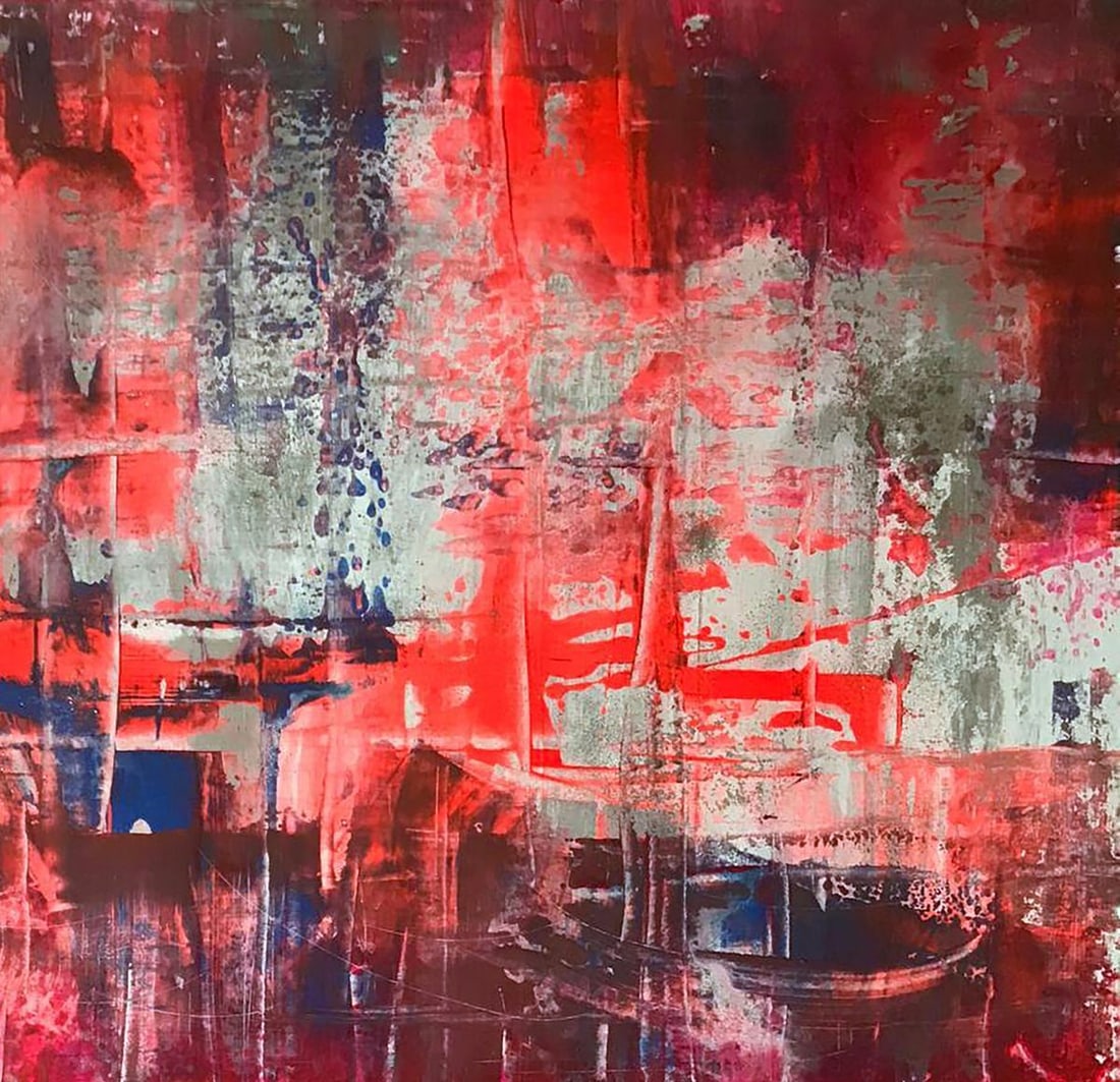 Acrylic painting Berth Melezhik Olga - 5