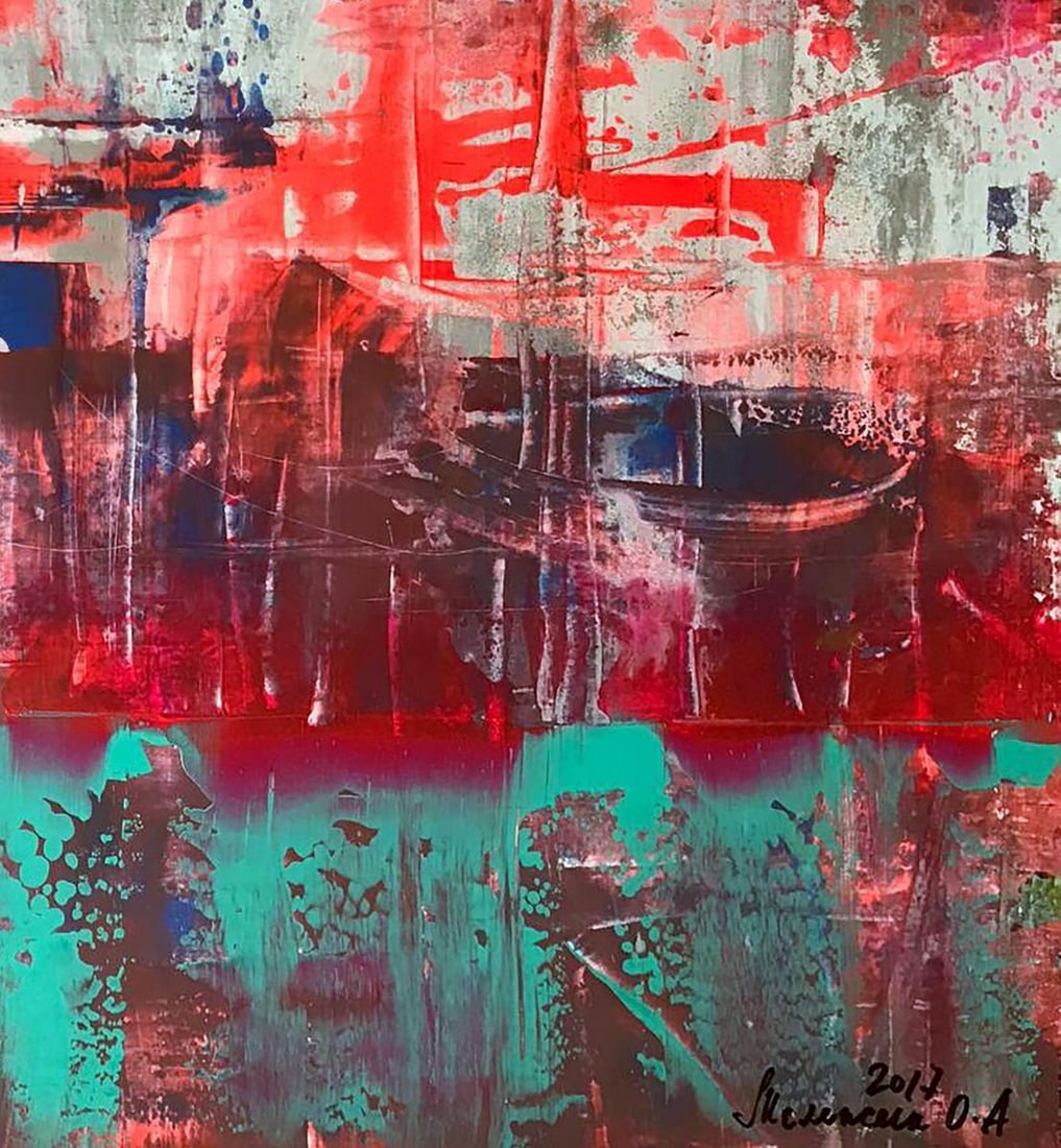 Acrylic painting Berth Melezhik Olga - 7