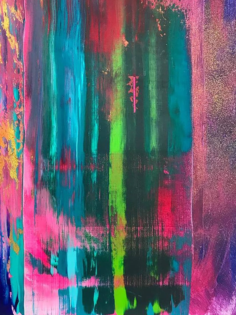 Acrylic painting Pursuit Melezhik Olga - 7