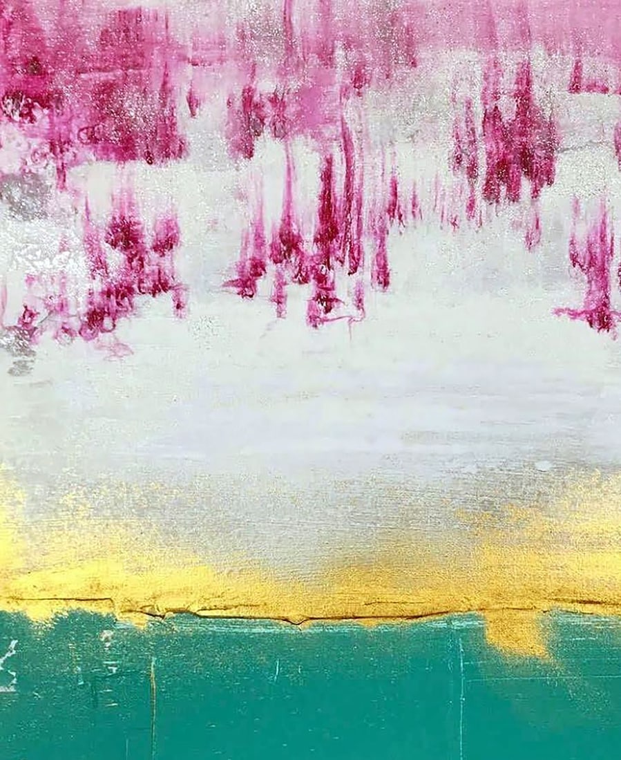 Acrylic painting Bloom Melezhik Olga - 4