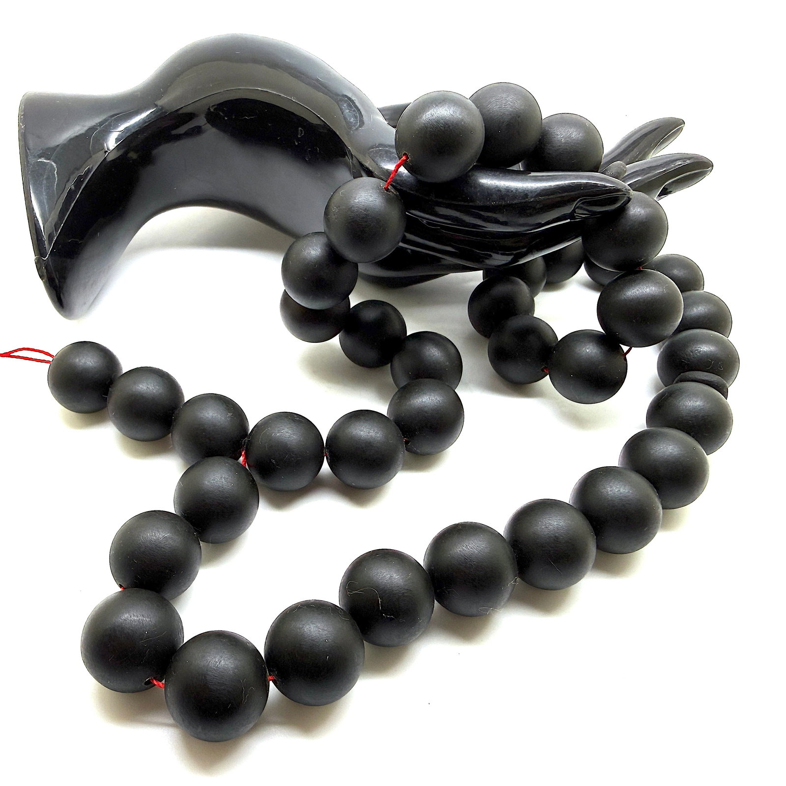 Unique and Remarkable Amber Tesbih made from Round Amber beads - 5