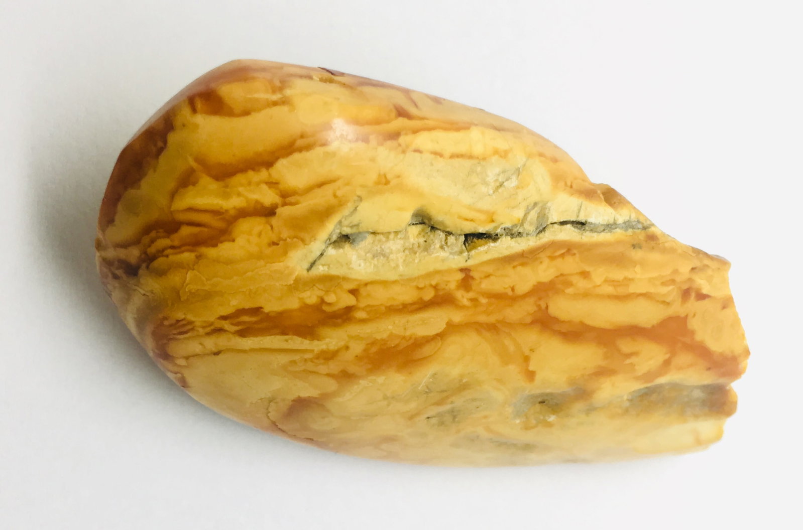 Impressive Unique Antique Amber Brooch - 8