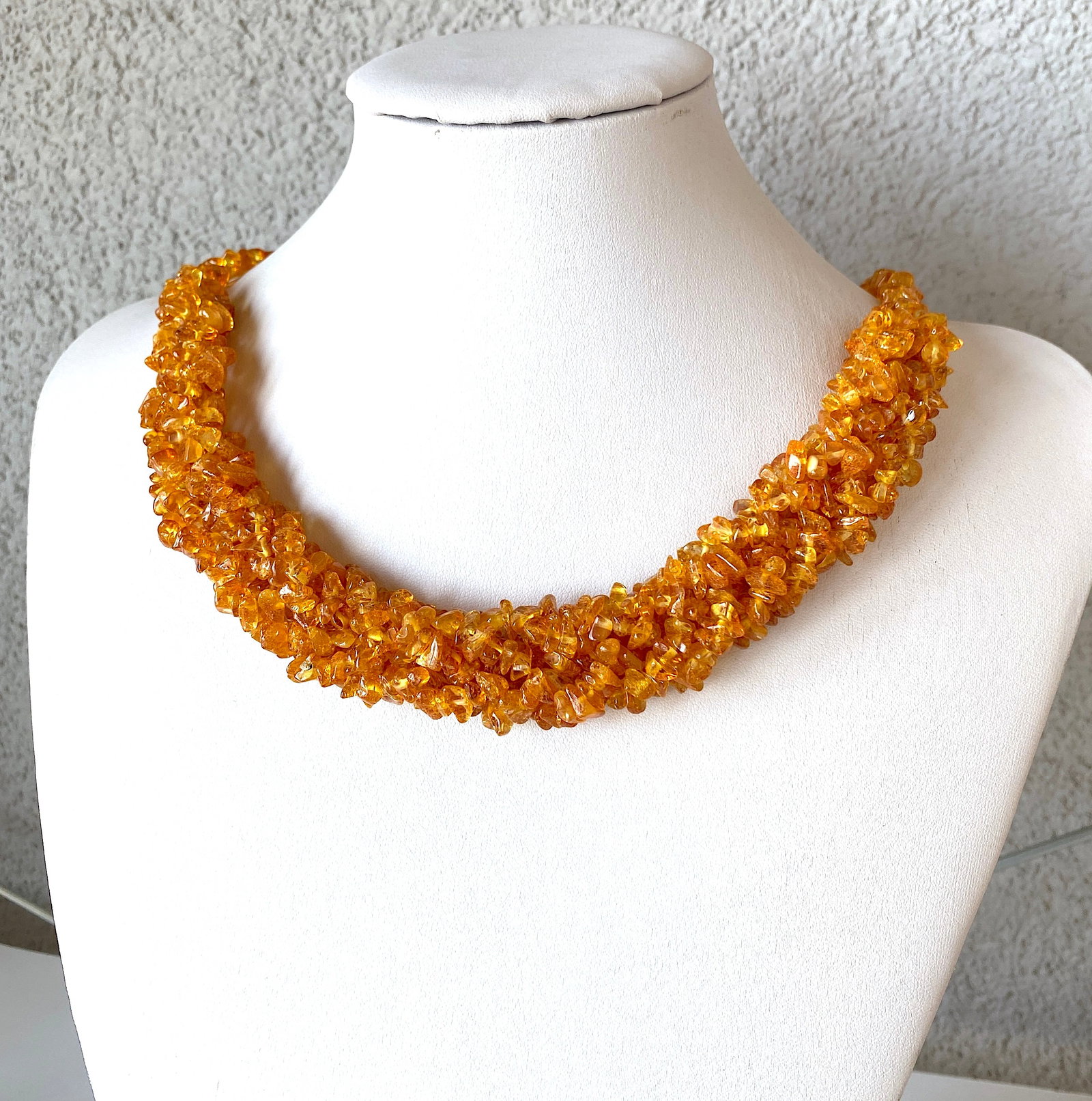 Incredible Amber Cleopatra necklace - 3