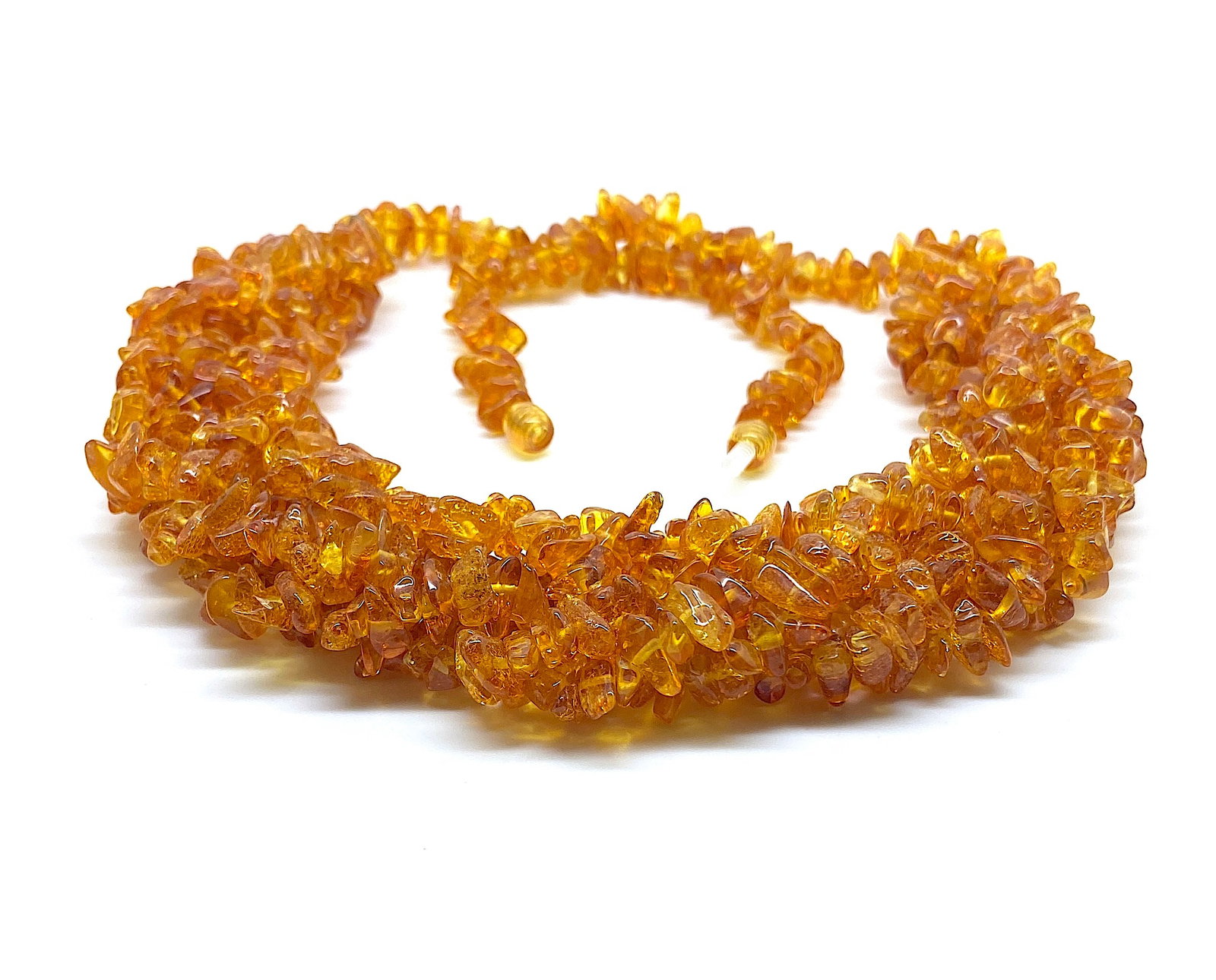 Incredible Amber Cleopatra necklace - 5