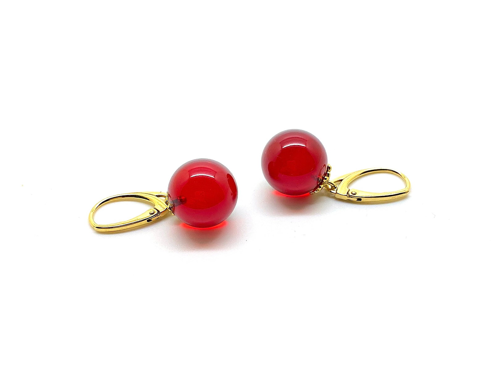 Remarkable Amber Earrings - 2