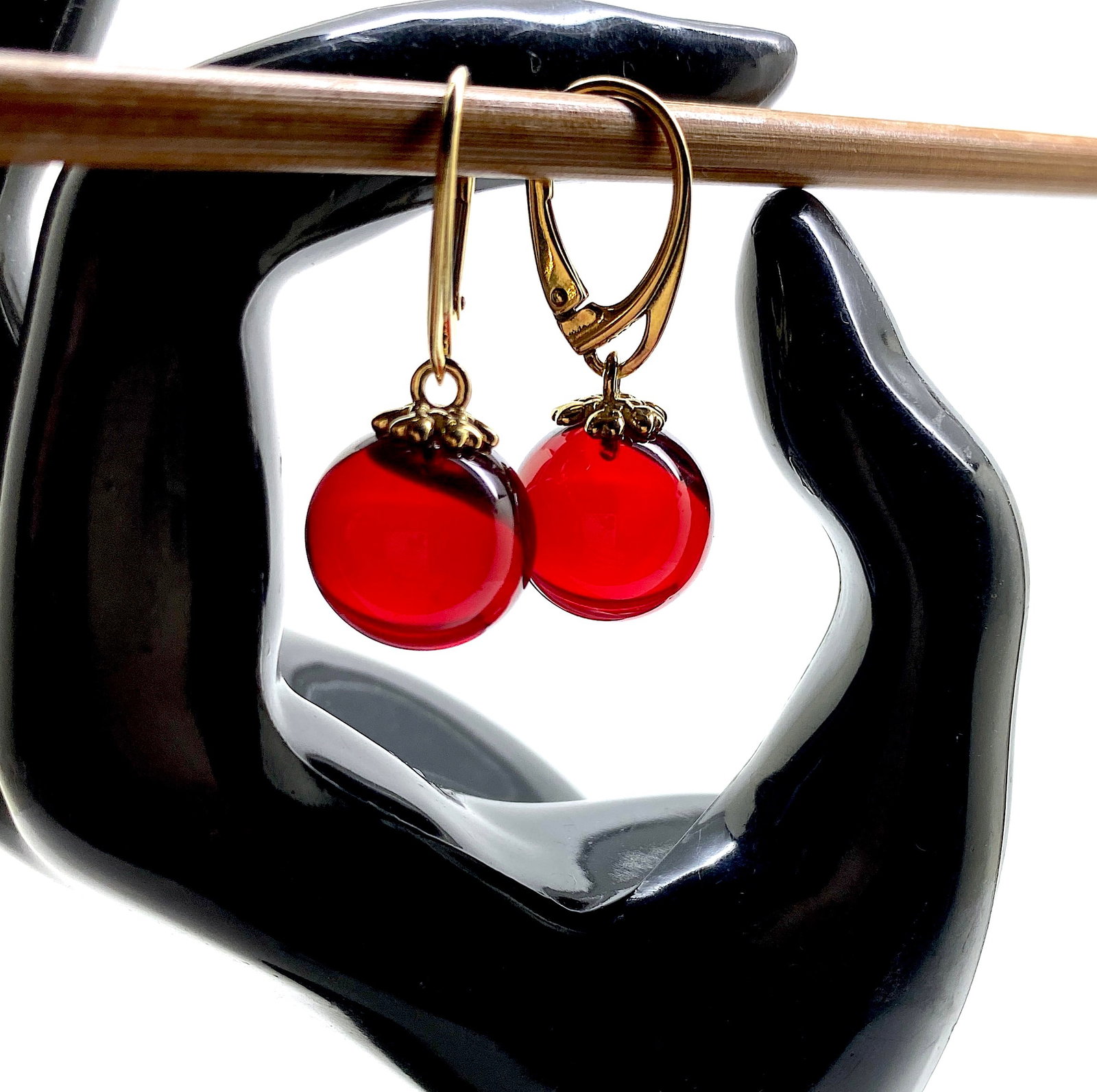Remarkable Amber Earrings - 3