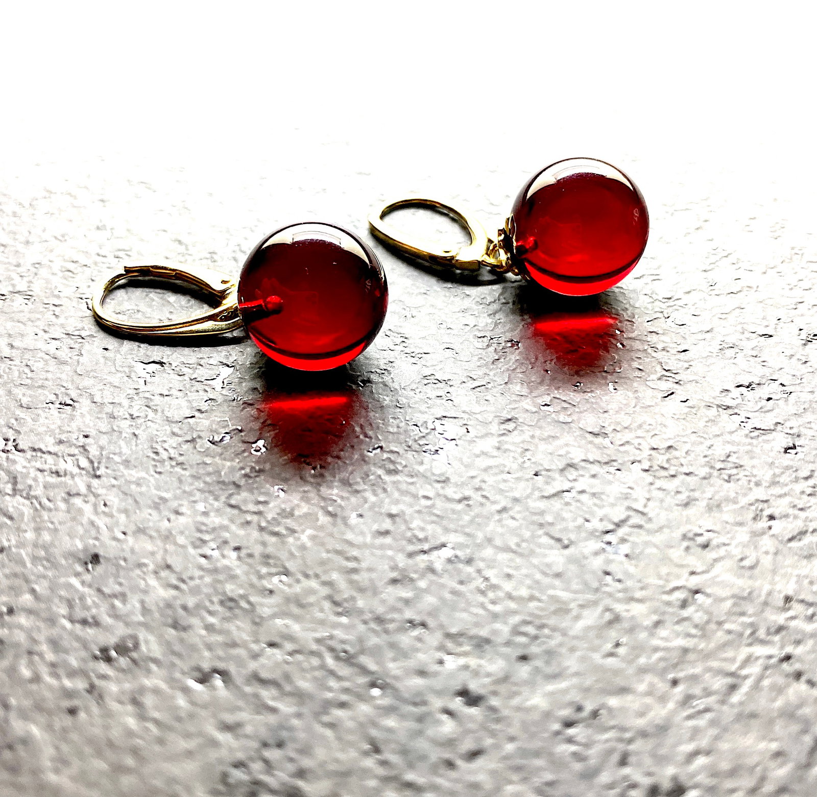 Remarkable Amber Earrings - 5