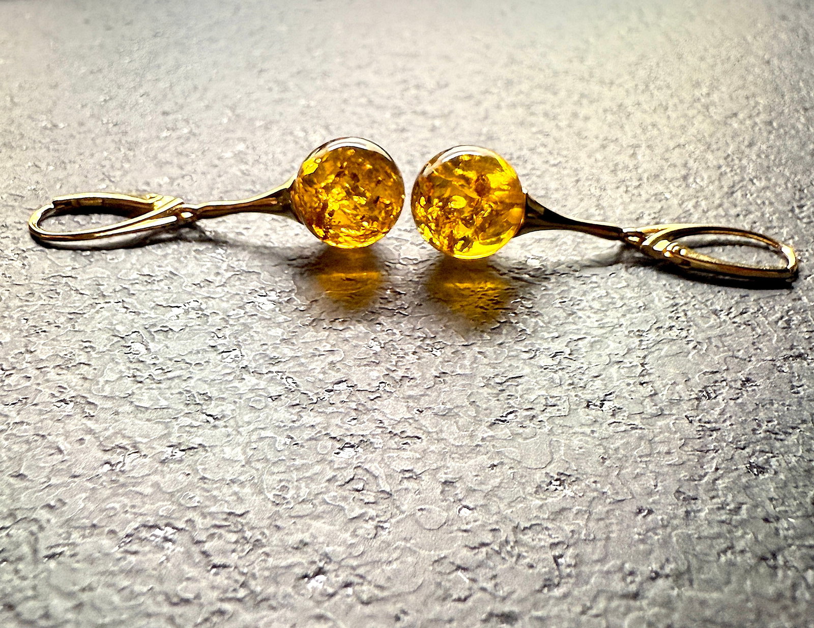 Amazing Amber Earrings - 2