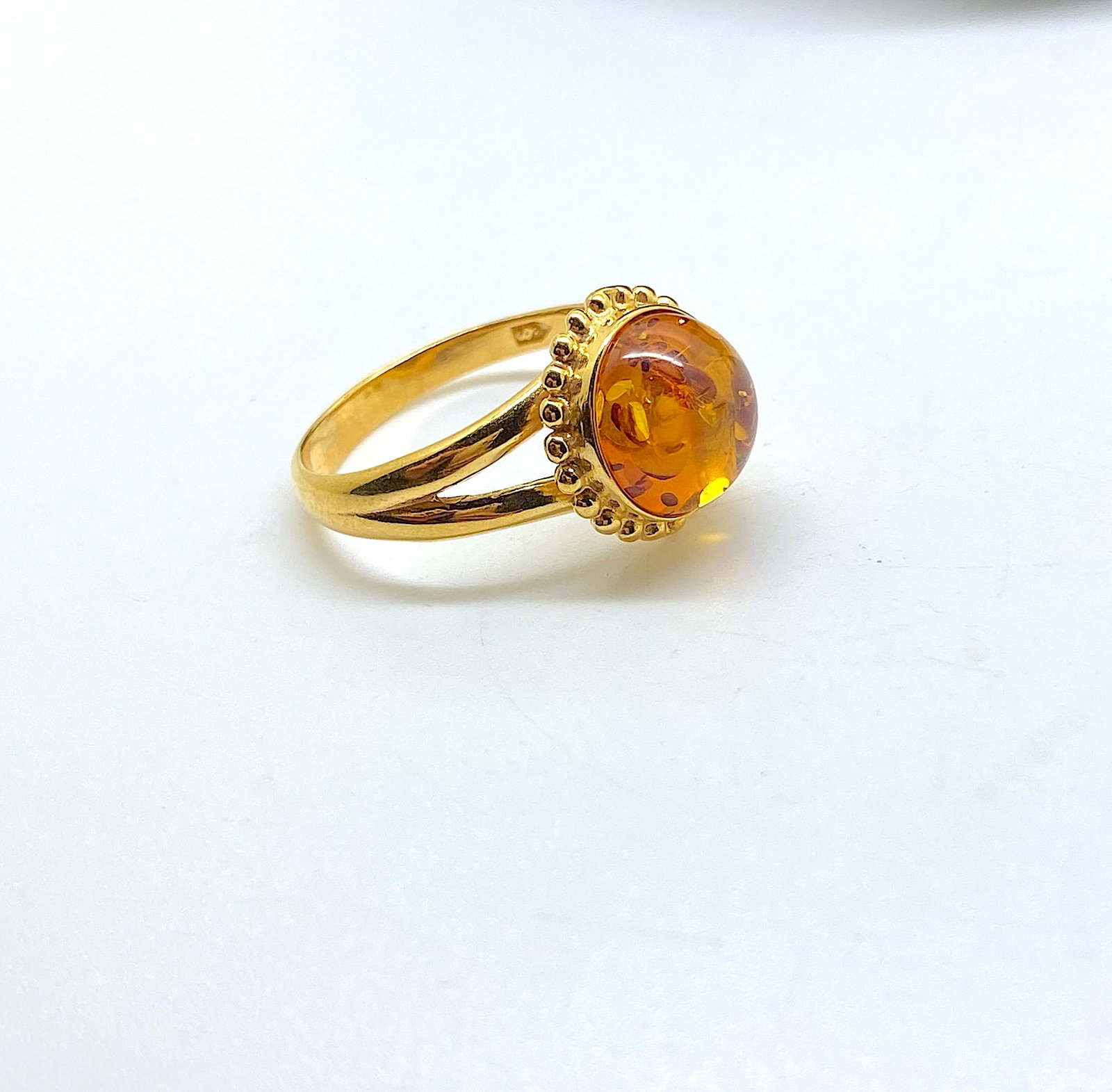 Exquisite Amber Ring - 2