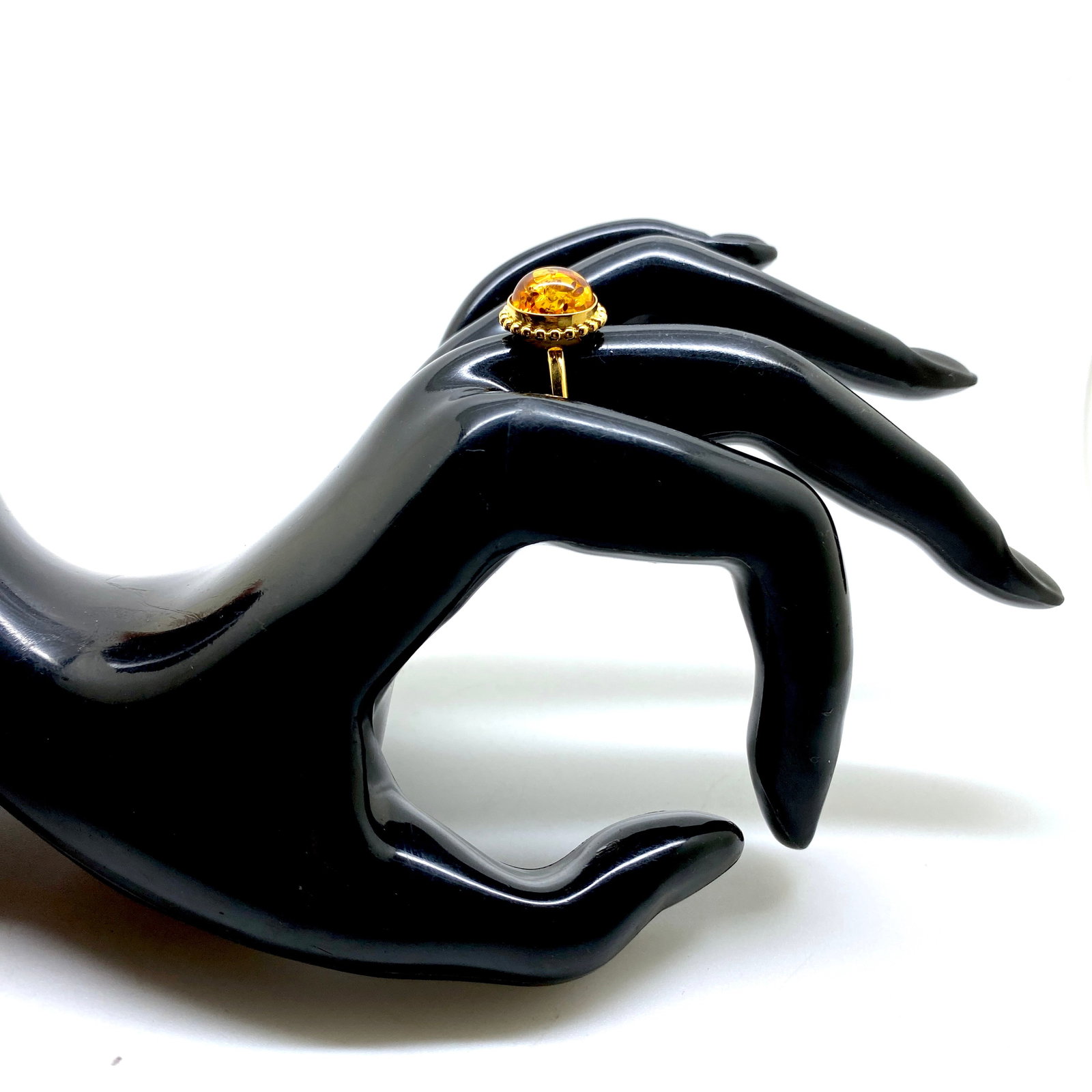 Exquisite Amber Ring - 5