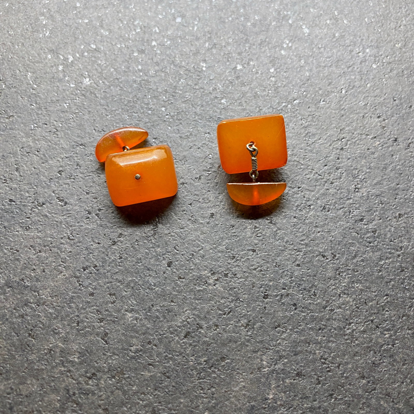 Alluring Amber Cufflinks - 5