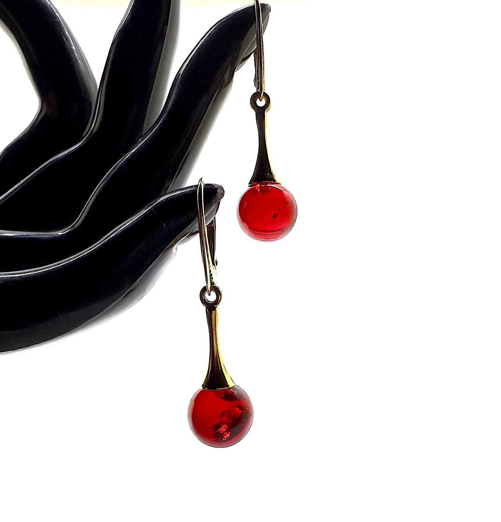 Fascinating Amber Earrings - 4