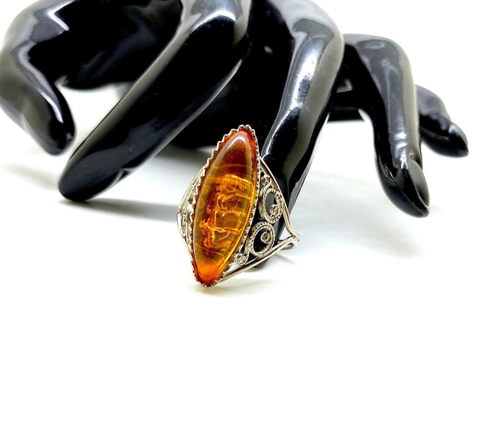 Phenomenal Amber Ring - 4