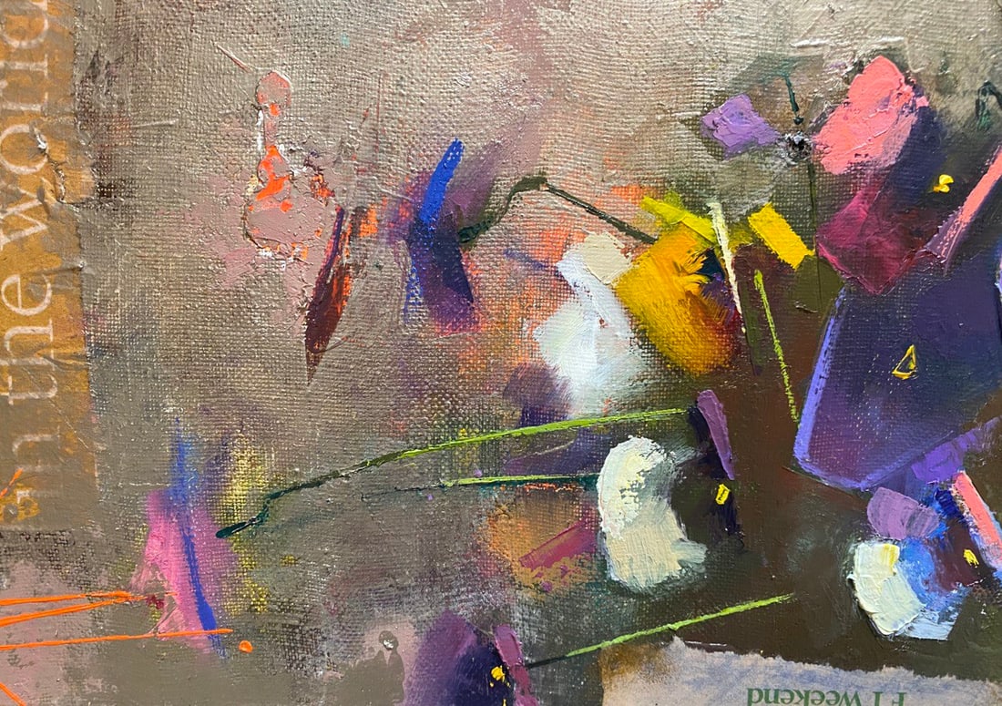 Abstract Oil painting Spring presentation Oksana Kyrylenko - 3