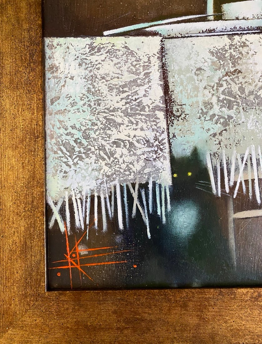 Abstract Oil painting Breakfast Oksana Kyrylenko - 5