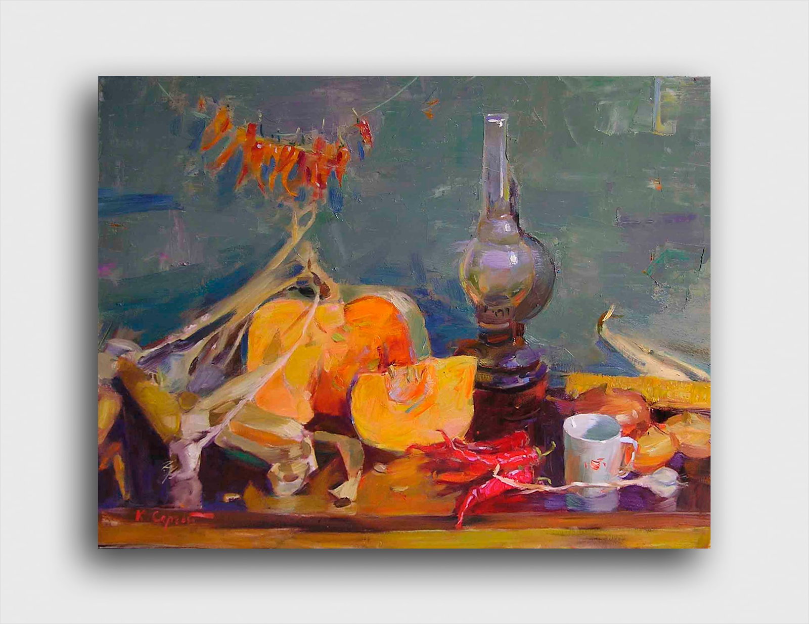 Oil painting Pumpkin Serg Kovalenko - 10