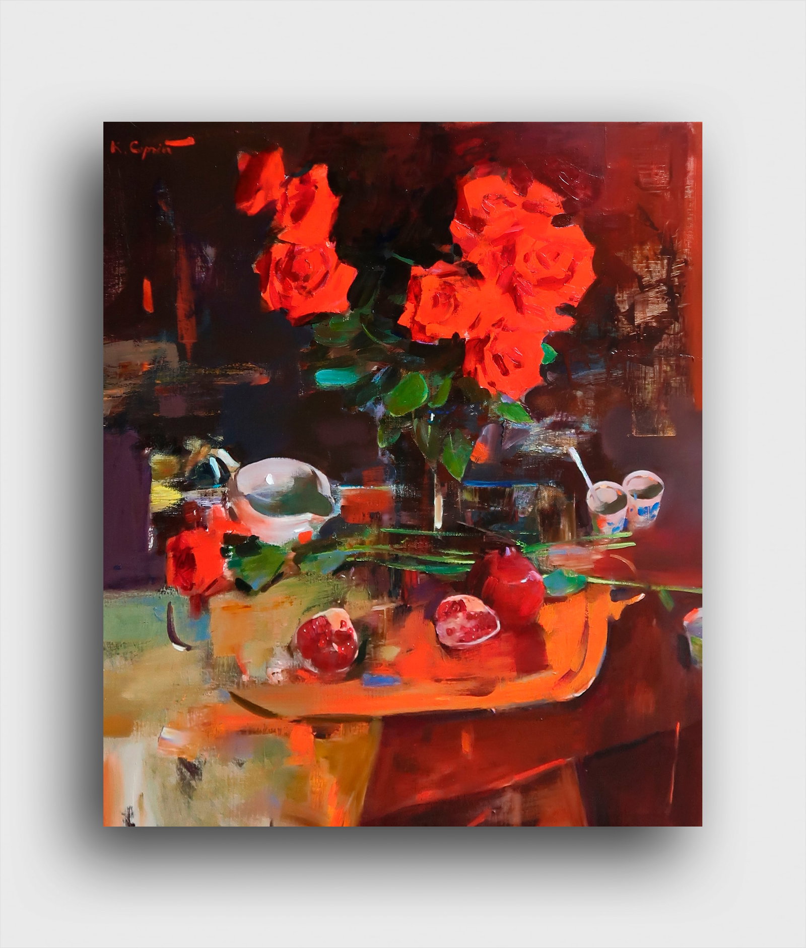 Oil painting Garnet Serg Kovalenko - 10