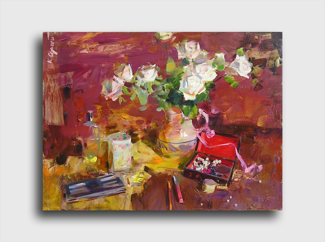 Oil painting Roses Serg Kovalenko - 10