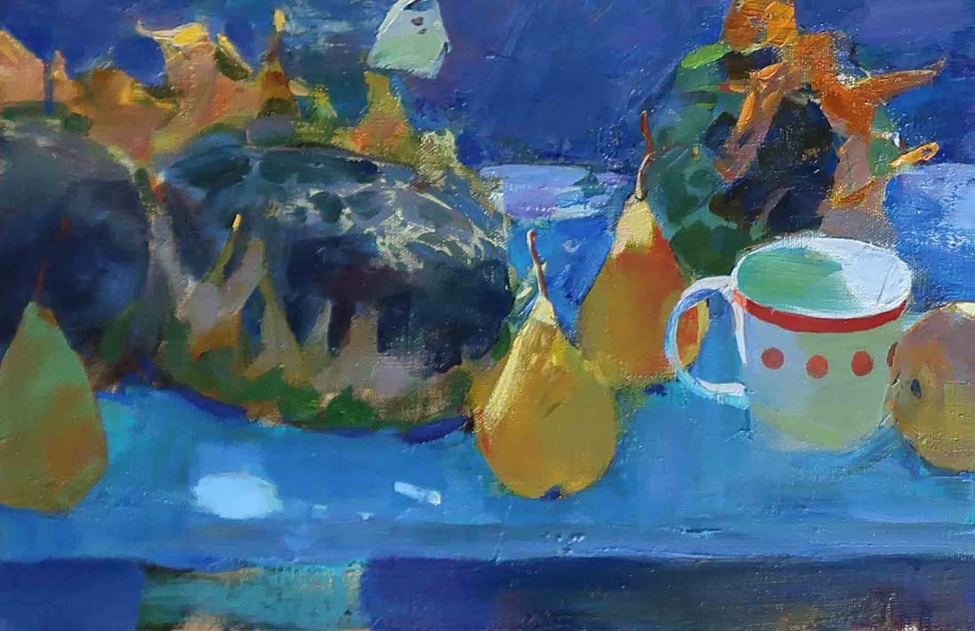 Oil painting Butterflies Serg Kovalenko - 3