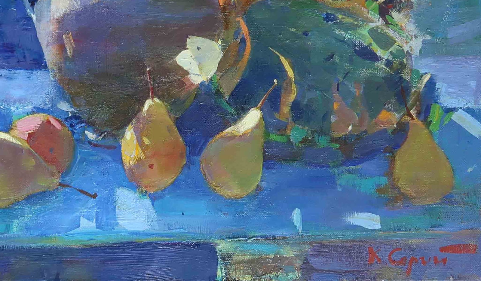 Oil painting Butterflies Serg Kovalenko - 6