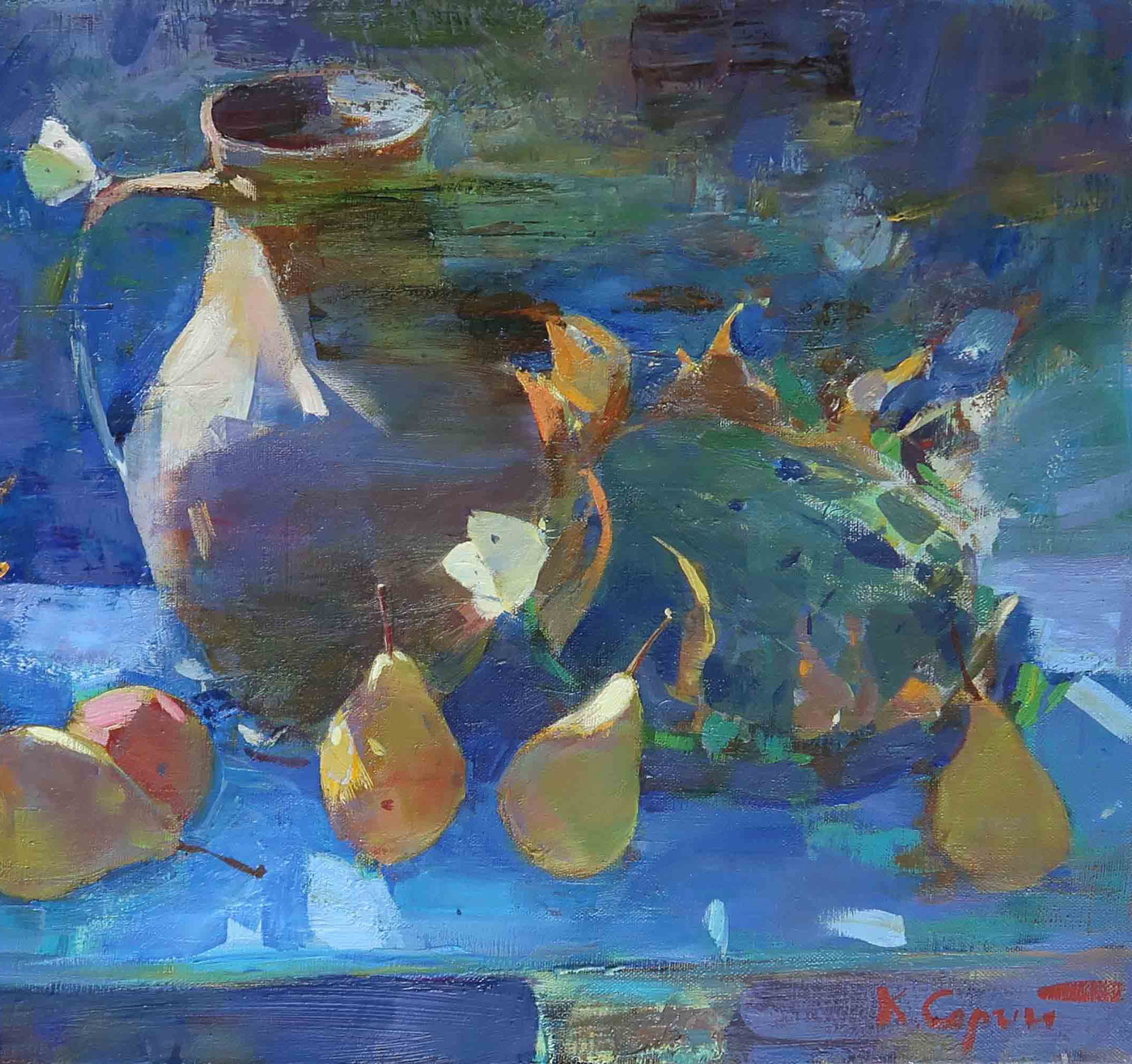 Oil painting Butterflies Serg Kovalenko - 9