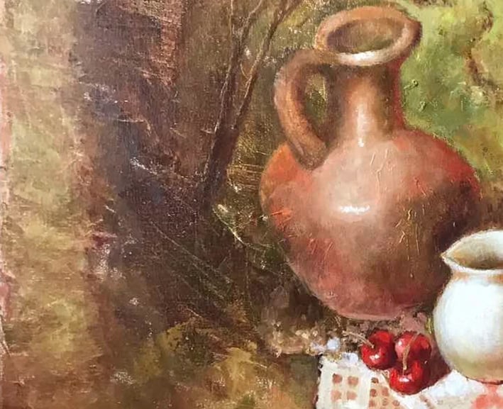 Oil painting Autumn still life Maria Mitrick - 4