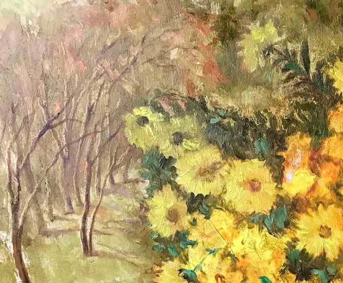 Oil painting Autumn still life Maria Mitrick - 9