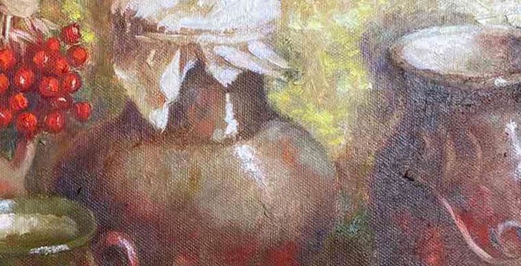 Oil painting Pitchers Maria Mitrick - 9