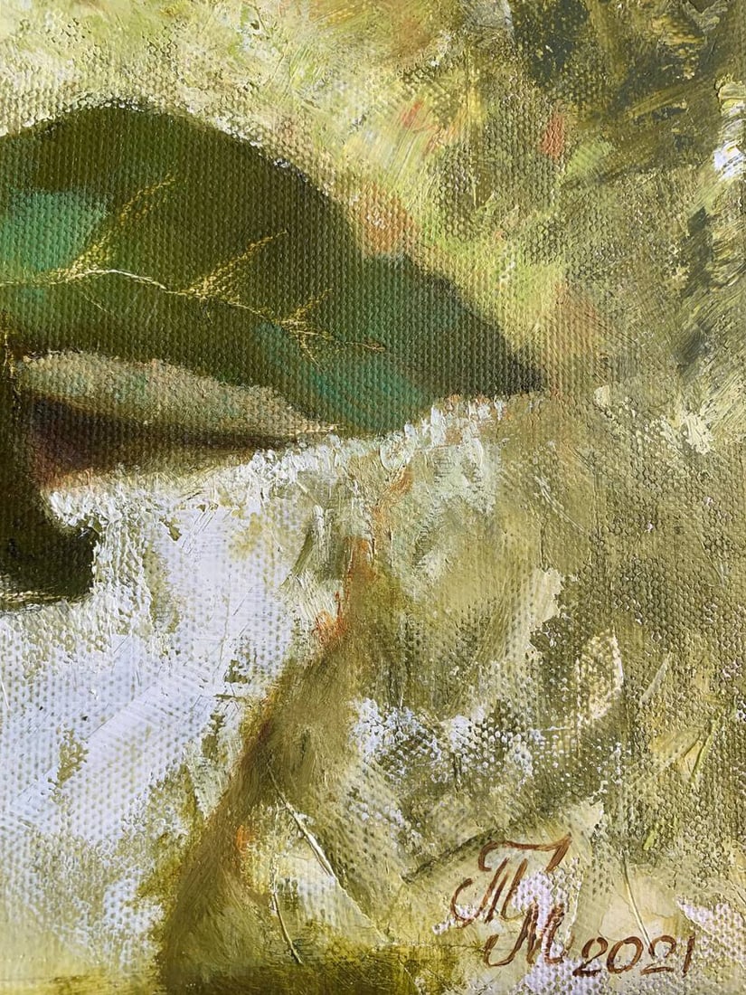 Oil painting Fresh apples Maria Mitrick - 5