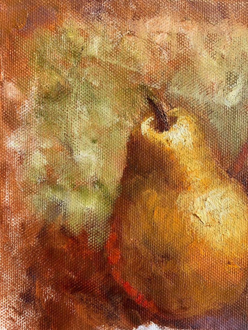 Oil painting Pears Maria Mitrick - 6