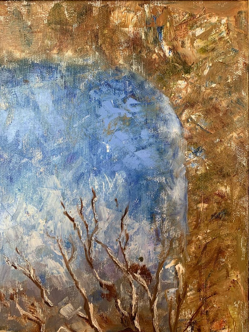 Oil painting winter still life Maria Mitrick - 3