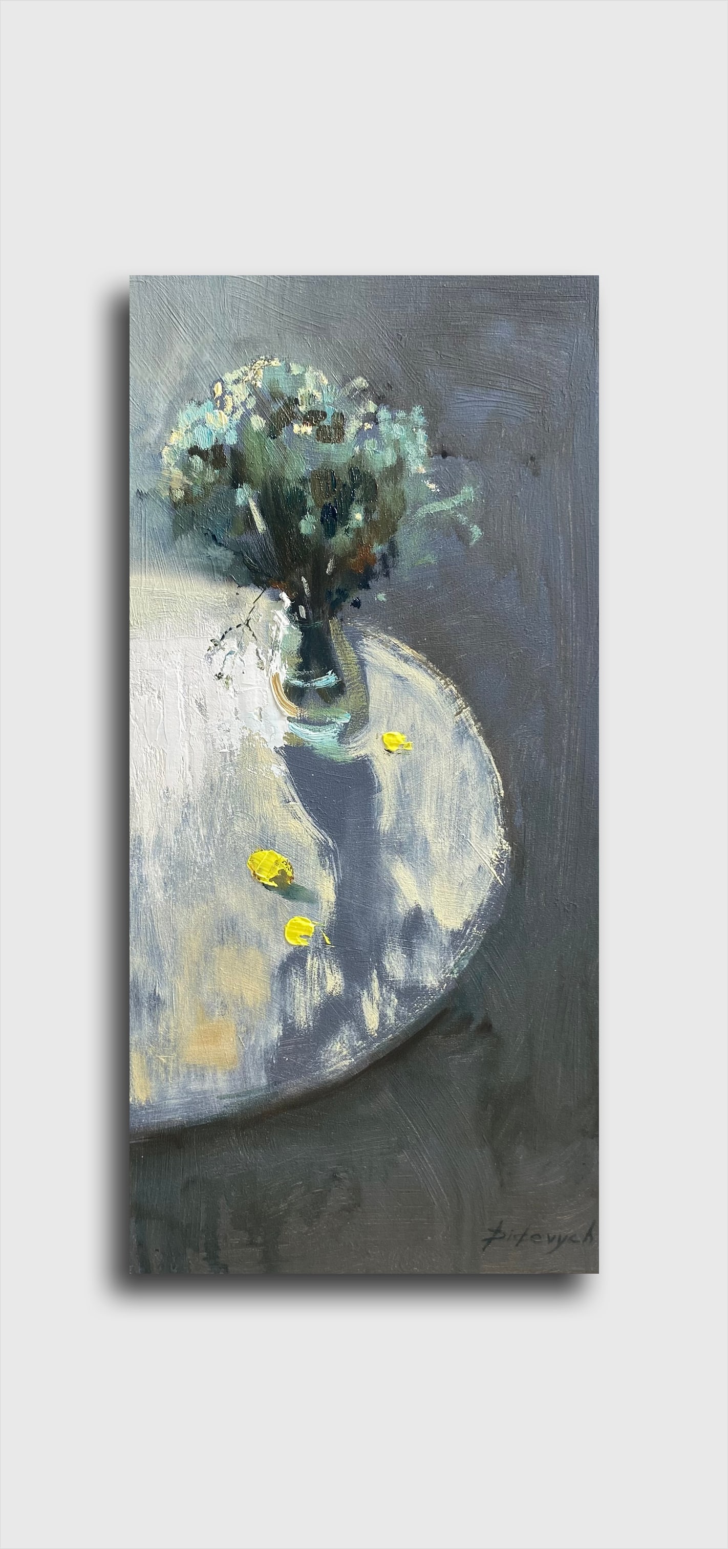 Oil painting Flowers Yulia D. - 9