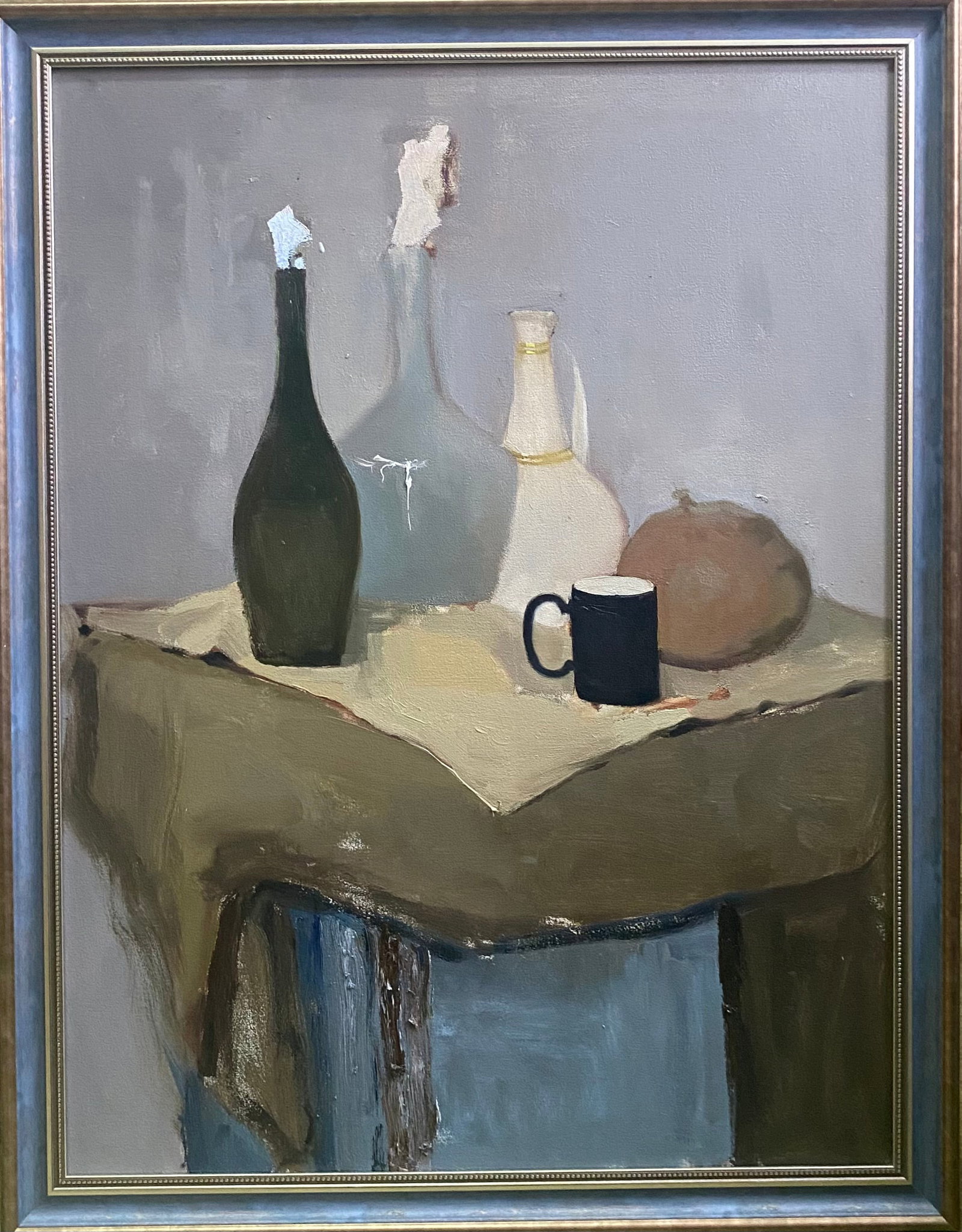 Oil painting Still life Yulia D.: 38YD Painter: Yulia D. S?ze: 80x60 cm/31.49x23.62 inches Components: oil, canvas Original painting from our collection ERA: 2022 Short information: Yulia Didevich, born September 23, 1997 in Kyiv. Art