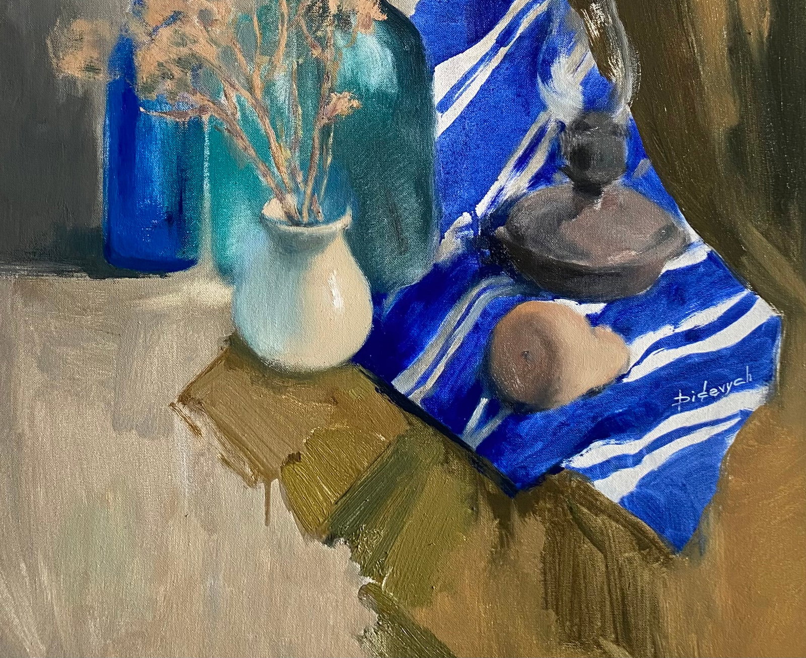 Oil painting Still life Yulia D. - 4
