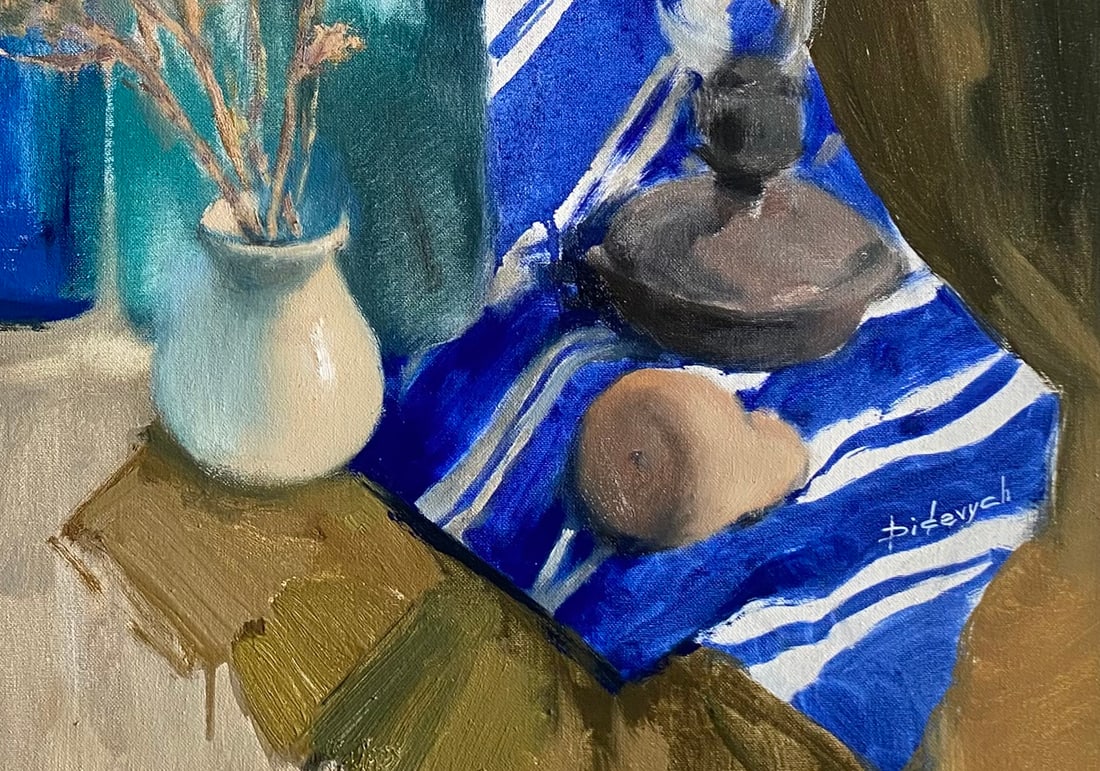 Oil painting Still life Yulia D. - 5