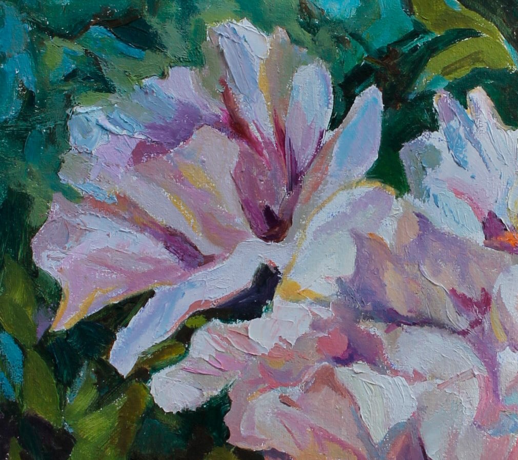 Oil painting Spring tenderness Maria Voloschak - 2