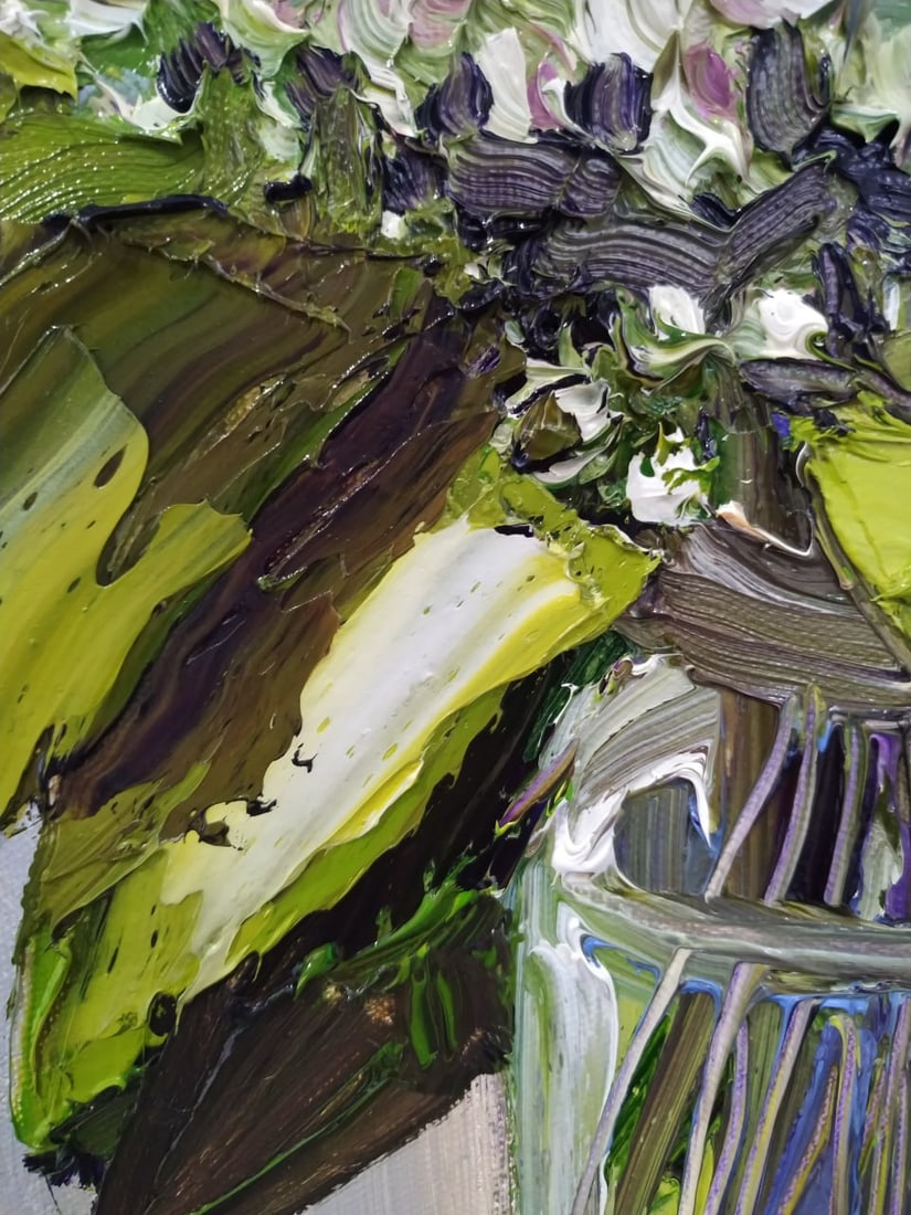Oil painting Lilies of the valley Nina L - 10