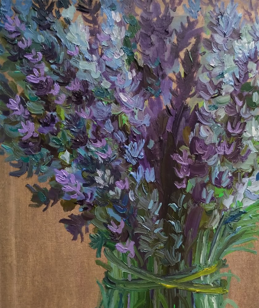 Oil painting Lavender Nina L - 2