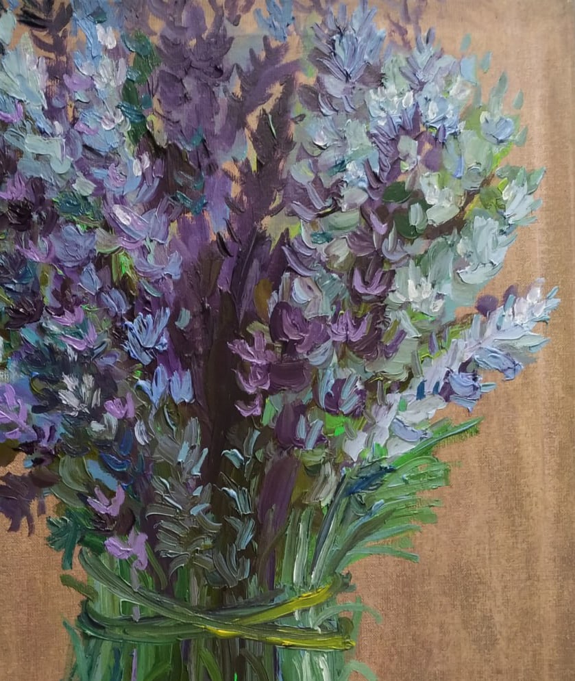 Oil painting Lavender Nina L - 3