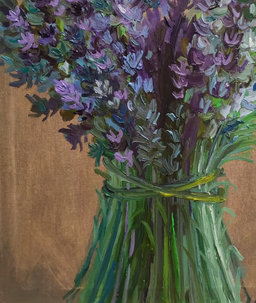 Oil painting Lavender Nina L - 4