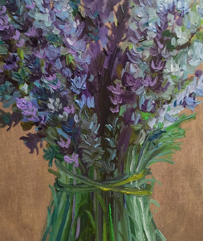 Oil painting Lavender Nina L - 6