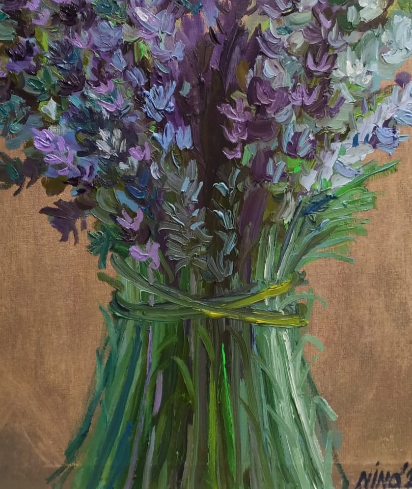 Oil painting Lavender Nina L - 8